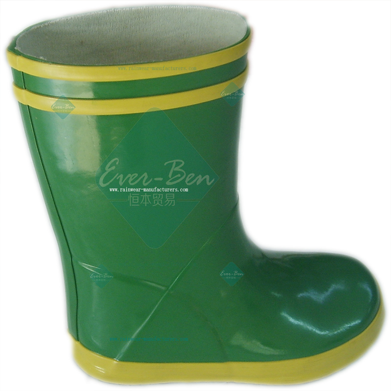 Rubber 012 - toddler rain boots little kids rubber rain boots